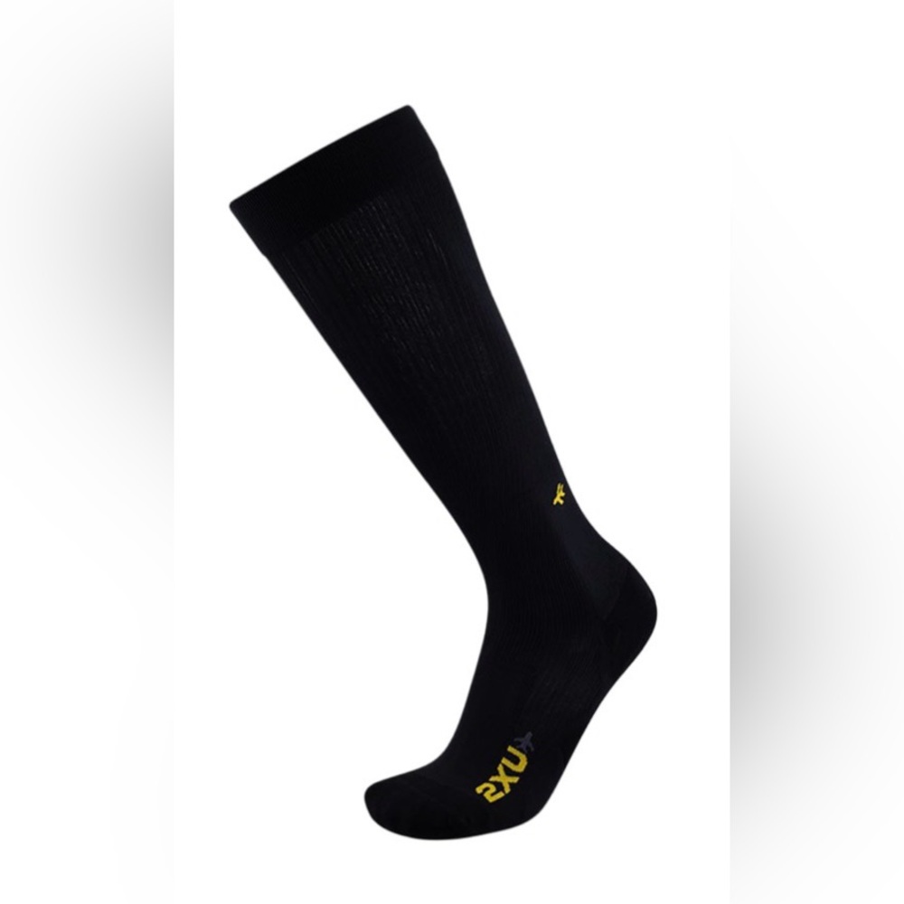 Black compression Crew Socks - Classic Comfort